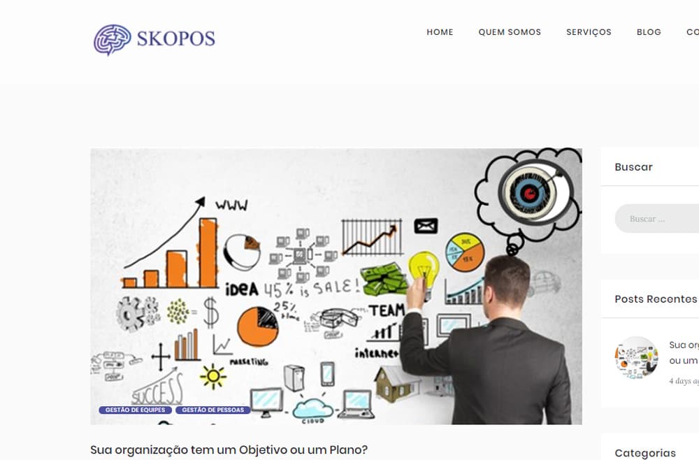 Criamos o site da Skopos Consultoria e Treinamentos - Agência Next Setep - Ter um site é só o primeiro passo.