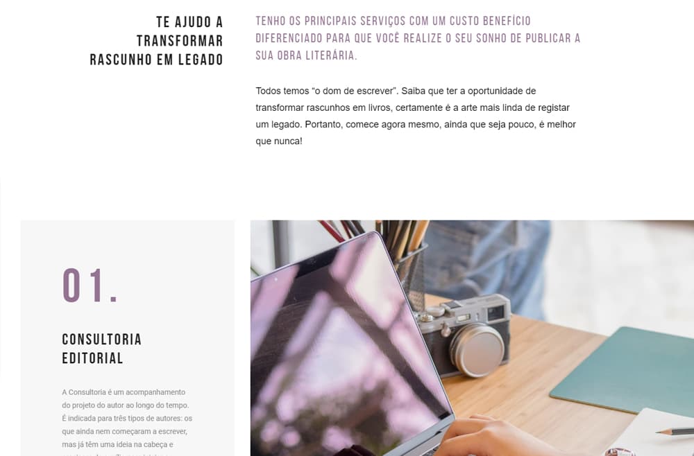 Criamos o site da Thassia Andrade - Agência Next Step - Criação de Sites e Consultoria SEO