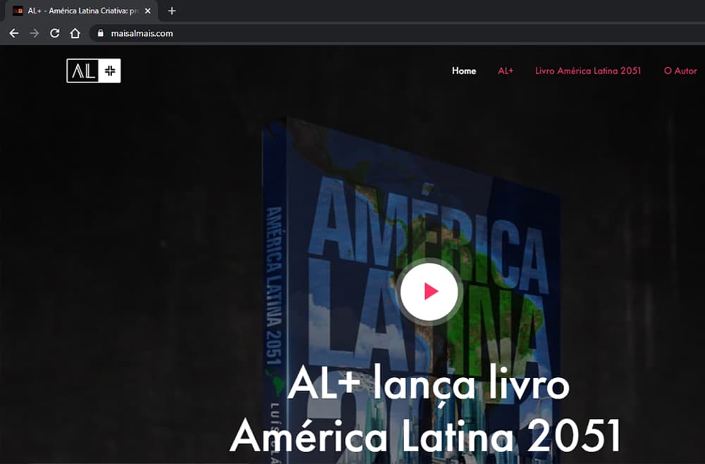 Criamos o site AL+ América Latina - Agência Next Step - Criação de Sites, Consultoria SEO e Hospedagem de Sites em Suzano - SP