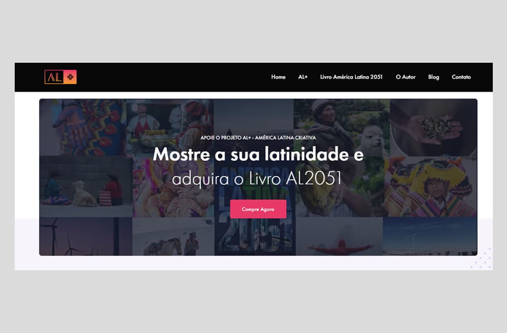 Criamos o site AL+ América Latina - Agência Next Step - Criação de Sites, Consultoria SEO e Hospedagem de Sites em Suzano - SP