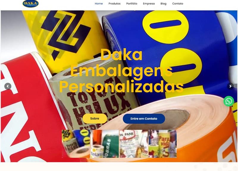 Case Daka Embalagens - Agência Next Step - Tecnologia e Marketing Digital