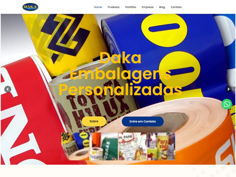 Case Daka Embalagens - Agência Next Step - Tecnologia e Marketing Digital
