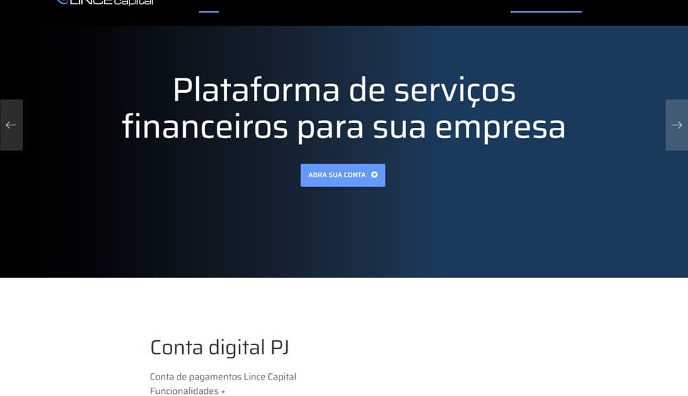 Criamos o site da Lince Capital Investimentos - Agência Next Step: conheça mais um projeto WordPress em que o cliente saiu feliz com o site.