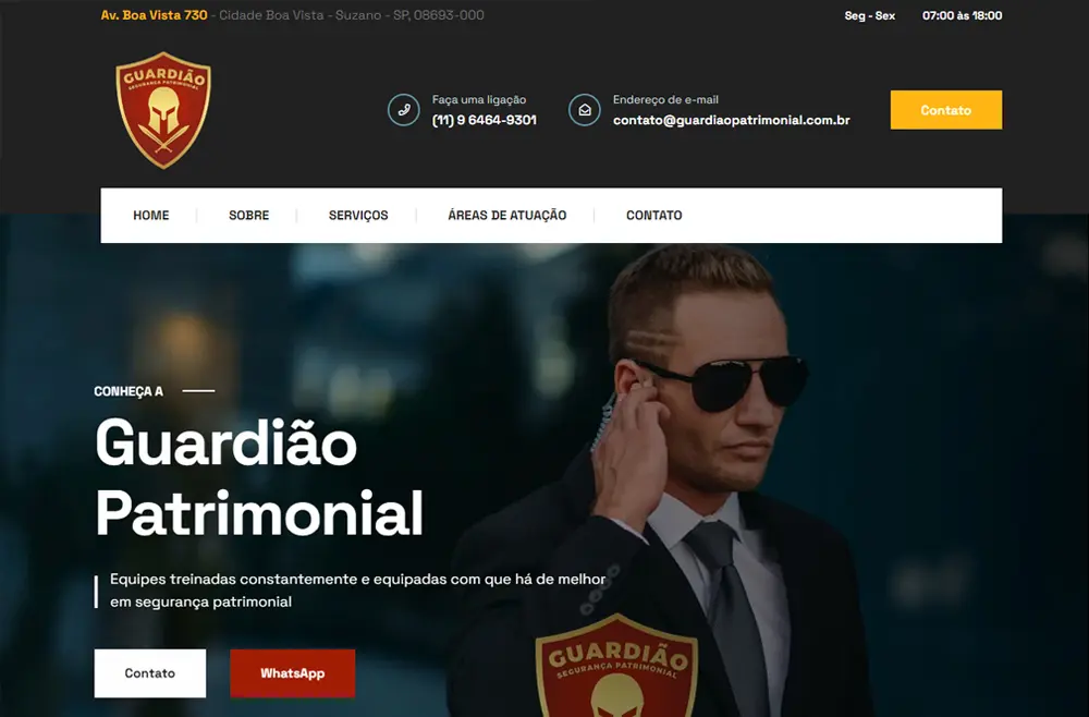 Criamos o site da Guardião Patrimonial - Agência Next Step: neste artigo vamos falar sobre a experiência com mais um cliente satisfeito. Veja