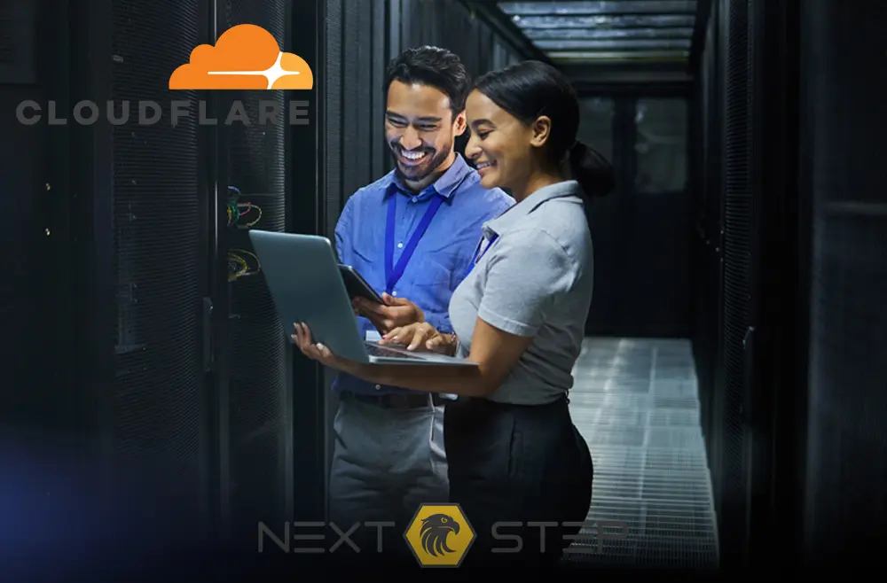 CloudFlare - Agência Next Step: entenda aqui o que a CDN mais famosa do mundo e como ela pode ajudar a proteger e deixar seu site rápido!
