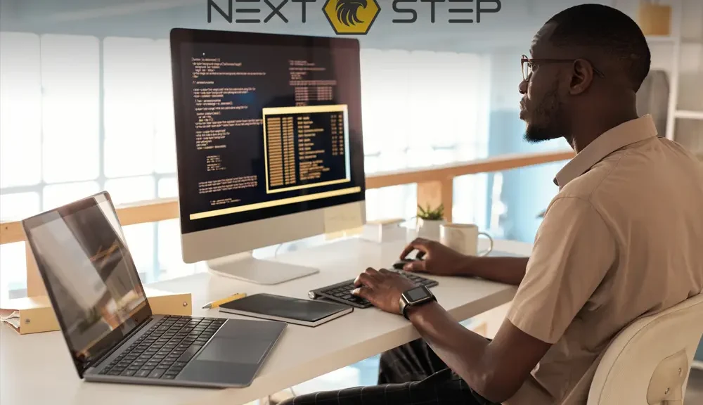 Criação de site agência de publicidade - Agência Next Step: uma empresa que cria seu site e coloca você no topo do Google, acaba de achar!