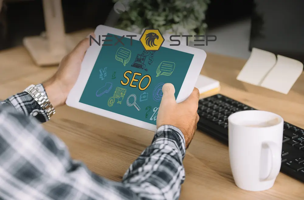 Escalar tráfego orgânico B2B - Agência Next Step: especialista em tecnologia, marketing digital é SEO, você no topo do Google!